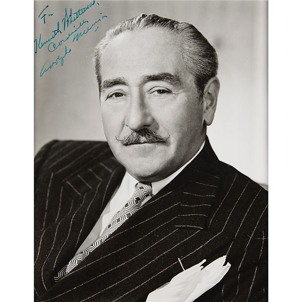 Adolphe Menjou Signed Photograph