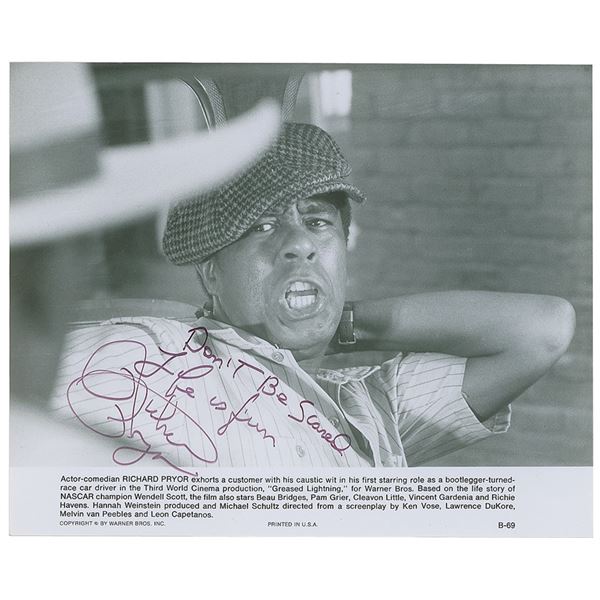 Richard Pryor Signed Photograph