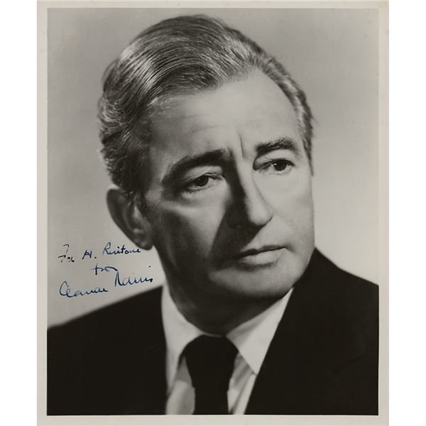 Claude Rains Signed Photograph