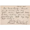 Image 1 : Basil Rathbone Autograph Letter Signed