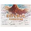 Image 2 : Republic Pictures Print Signed by (28) Western Stars