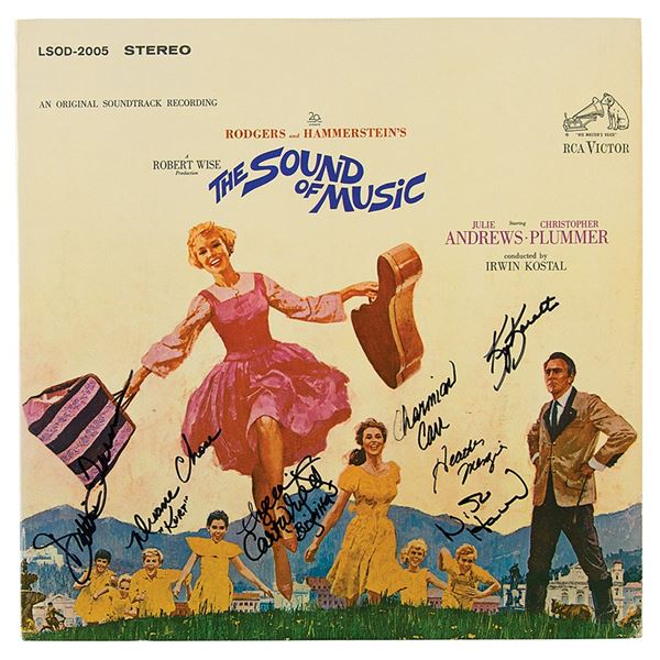 Sound of Music Signed Album