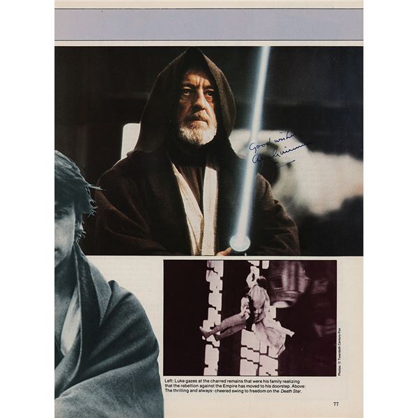 Star Wars: Alec Guinness Signed Photograph