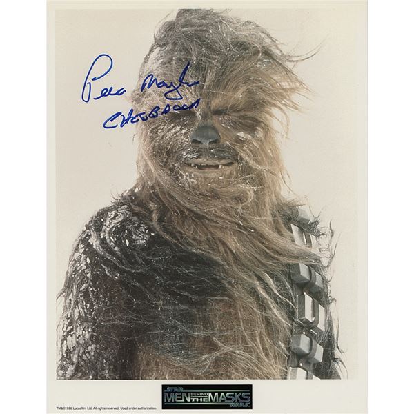 Star Wars: Peter Mayhew Signed Photograph