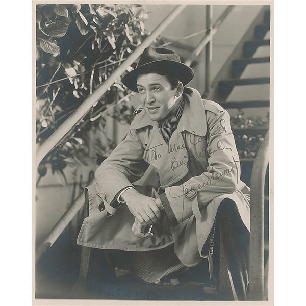 James Stewart Signed Photograph