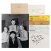 Image 1 : Three Stooges (6) Autographs