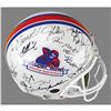 Image 1 : NFL Super Bowl Quarterbacks (29) Multi-Signed Football Helmet