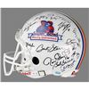 Image 4 : NFL Super Bowl Quarterbacks (29) Multi-Signed Football Helmet