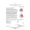 Image 5 : 3.52 ctw Rectangular Cushion Mixed Purple Sapphire And Baguette Cut (Tapered) Di