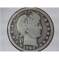 1902 Barber Quarter