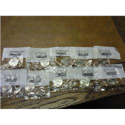 10 Assorted State Quarters With "P" Mint Marks UNC