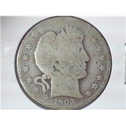 1903 Barber Half Dollar