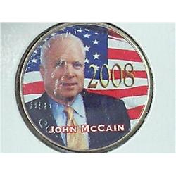 John McCain Colorized 2008 Arizona Quarter
