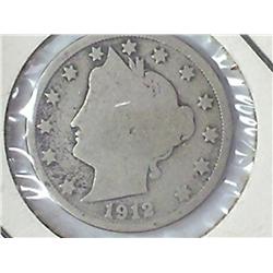 1912-D Liberty "V" Nickel