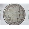 1908-D Barber Half Dollar