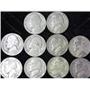 10 Assorted Jefferson War Nickels (35% Silver)