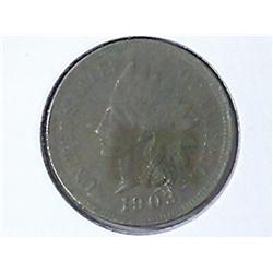 1903 Indian Head Cent (AU)