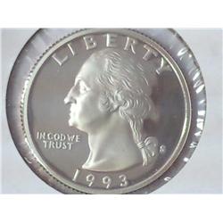 1993-S Washington Quarter (GEM Proof)