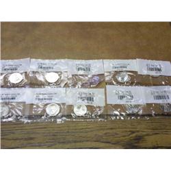 10 Assorted State Quarters All "D" Mint Marks UNC