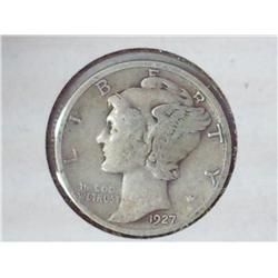 1927-D Mercury Dime