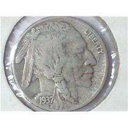 1937-S Buffalo Nickel
