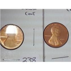 1978-S And 1985-S Lincoln Cents (Proof)