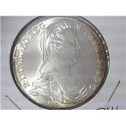 1780 Maria Thaler (Silver) UNC