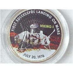 Viking 1 Colorized 2005-D Kennedy Half  Dollar