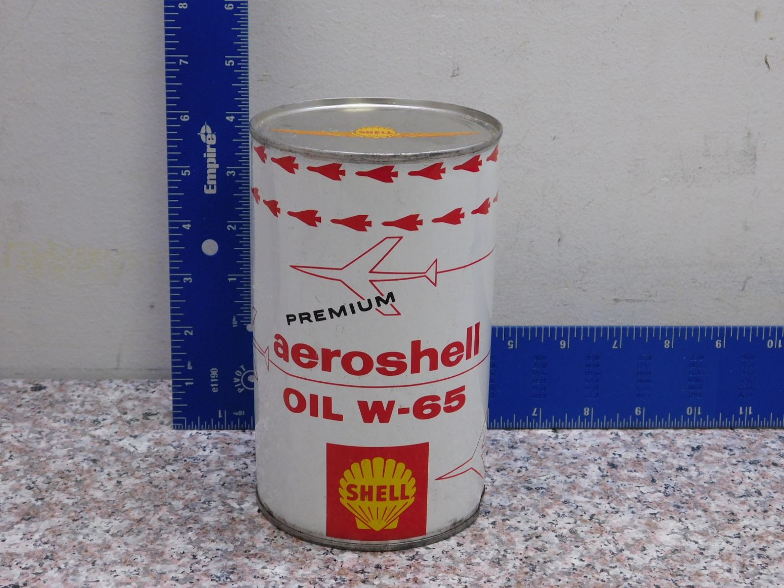 Aeroshell 65 Shell Aeroshell Premium Oil W-65 Vintage Full