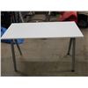 Image 1 : White Drafting Crafting Art Table Desk Adjustable Legs THYGE IKEA