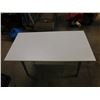 Image 2 : White Drafting Crafting Art Table Desk Adjustable Legs THYGE IKEA