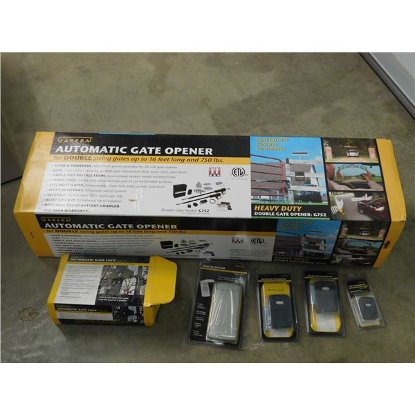 Zareba Automatic Gate Opener Double Swing House Entryway + All Accessories