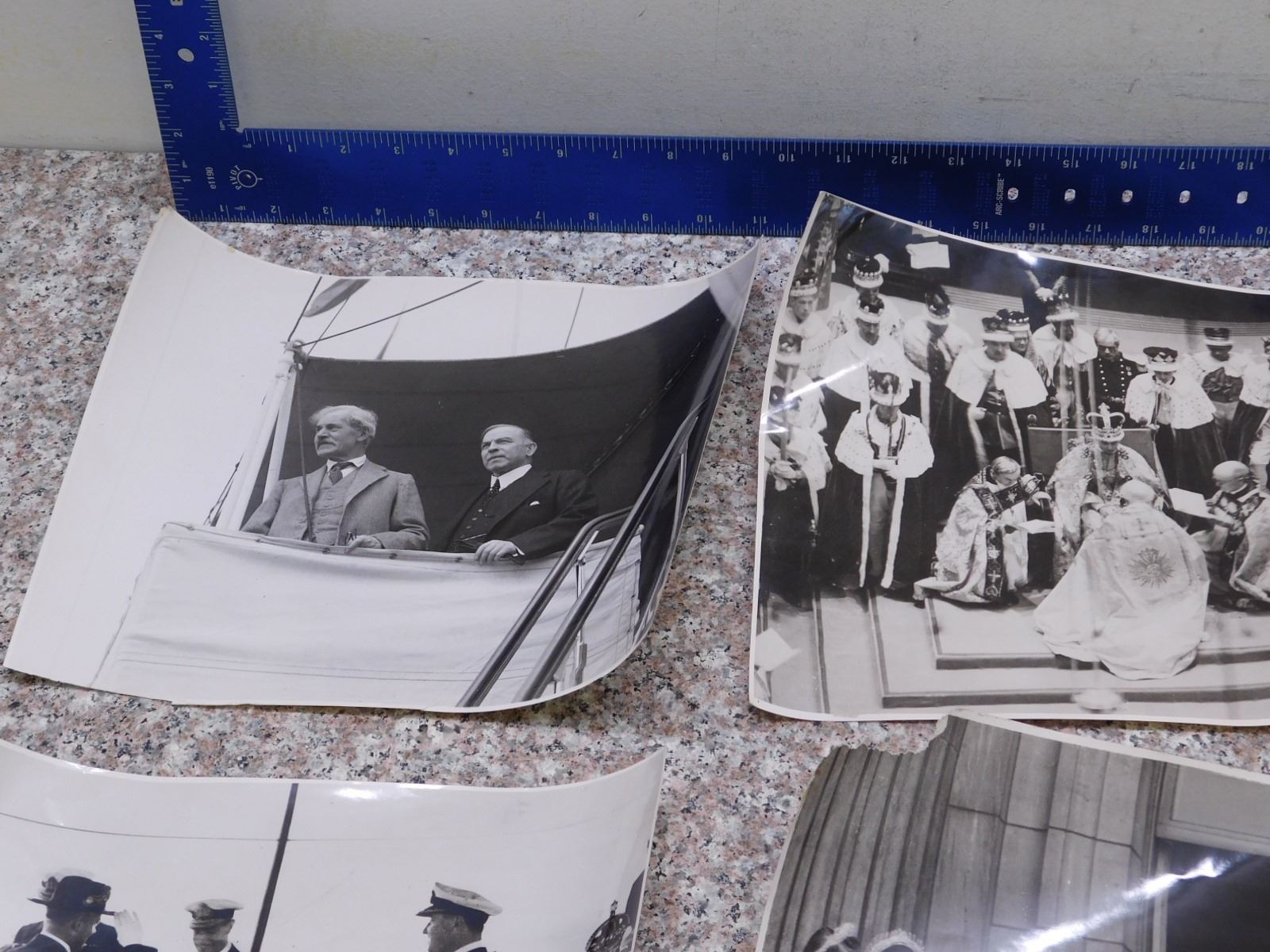 Royal Family King George & Queen, Princess Elizabeth 1937 Press Photos ...