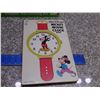 Image 4 : Kids Chopping Fun Learning Pot Cooking Pretend Play and Vintage Mickey Mouse Clock Book