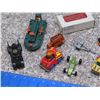Image 3 : Lot of Vintage Misc Diecast Toy Cars Batmobile 1980s Etc