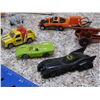Image 5 : Lot of Vintage Misc Diecast Toy Cars Batmobile 1980s Etc