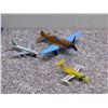 Image 5 : Lot of 3 Die Cast Toys 2 Matchbox Toy Airplanes