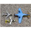 Image 6 : Lot of 3 Die Cast Toys 2 Matchbox Toy Airplanes