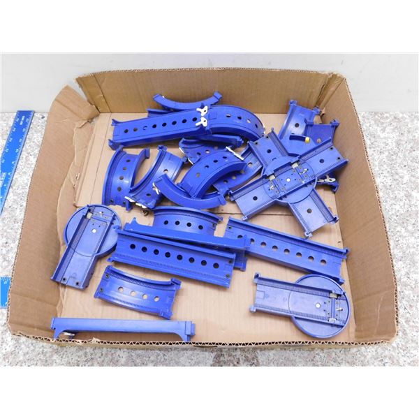 Lot of Blue Racetrack Tomy Toy Train Trackmaster Toy