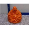 Image 1 : Orange Buddha Statue Smiling Laughing Neon Highlighter