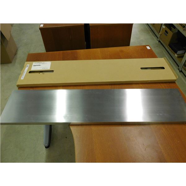 Ikea MOSSBY Stainless Steel Shelf NEW approx 46" x 11"