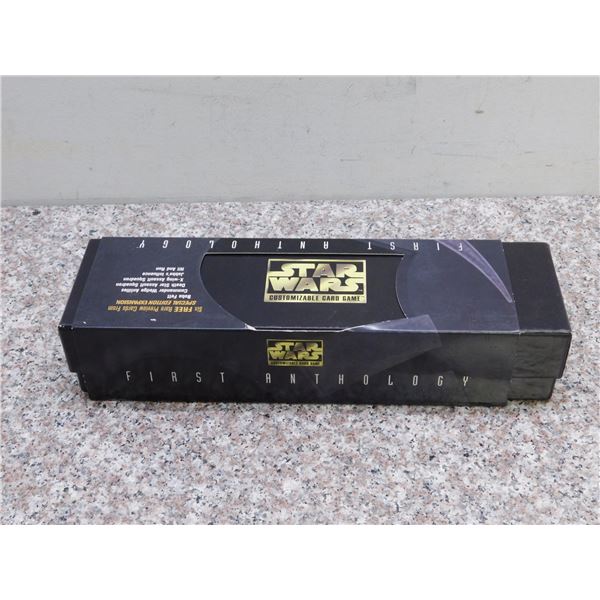 Box of Star Wars CCG Cards approx 1,000