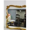Image 2 : Vintage Syroco Gold Filigree Large Ornate Mirror Rectangular Plastic 29 1/2" x 46"