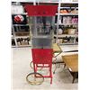 Image 1 : Vintage Style Stand Up Movie Theatre Popcorn Machine WORKS