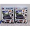 Image 1 : Lot of 2 Total Vision Laptop Caddy Multi Functional Desk Organizer Book Holder Organizer Etc NEW