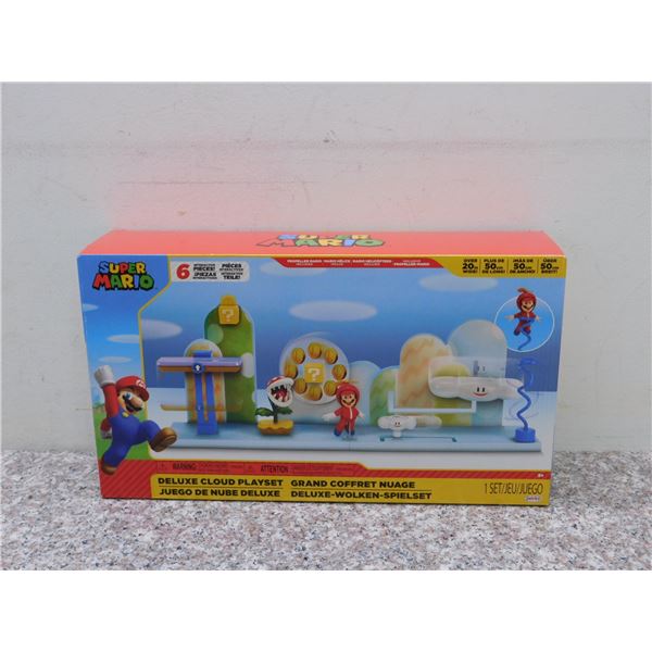 Super Mario Deluxe Cloud Playset 2021 Sealed