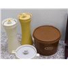 Image 2 : Vintage Lot of 80s Tupperware Kitchenware Storage Containers Sauce Containers Cooking Lunch Etc