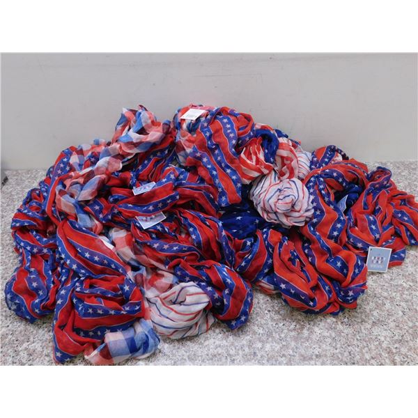 Lot of 28 American Infinity Scarves 23.5" x 31" New With Tags