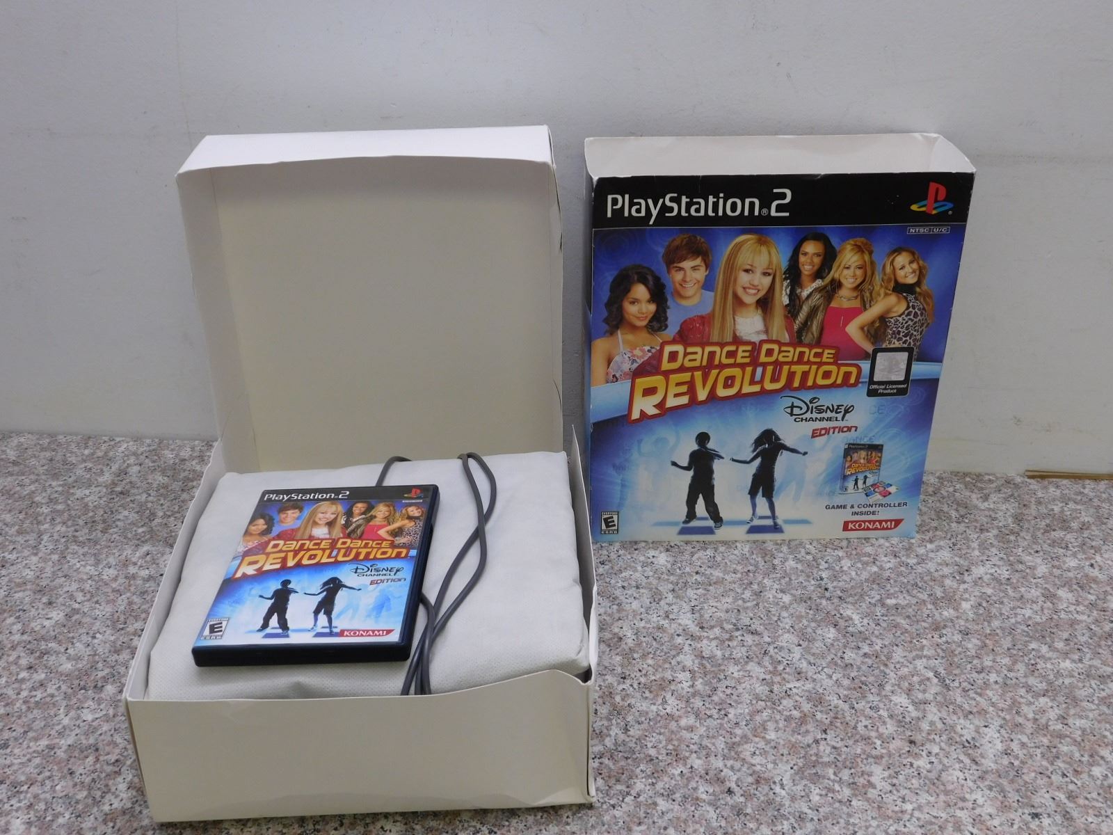 PS2 Playstation 2 Dance Dance Revolution Disney Channel Dance Pad Game
