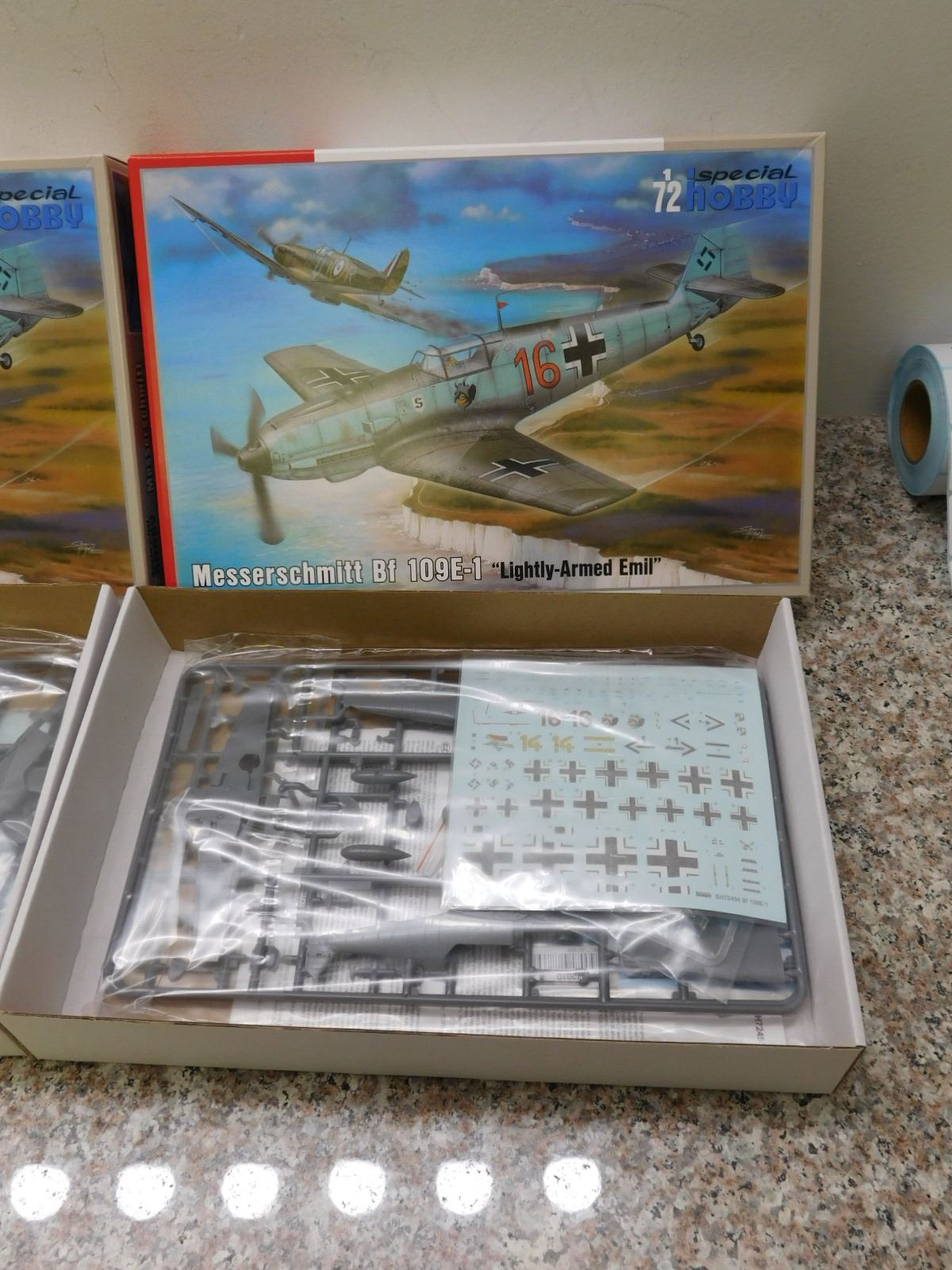 Special Hobby Model Kits Lot of 3 Messerschmitt Bf 109E1 Lightly Armed